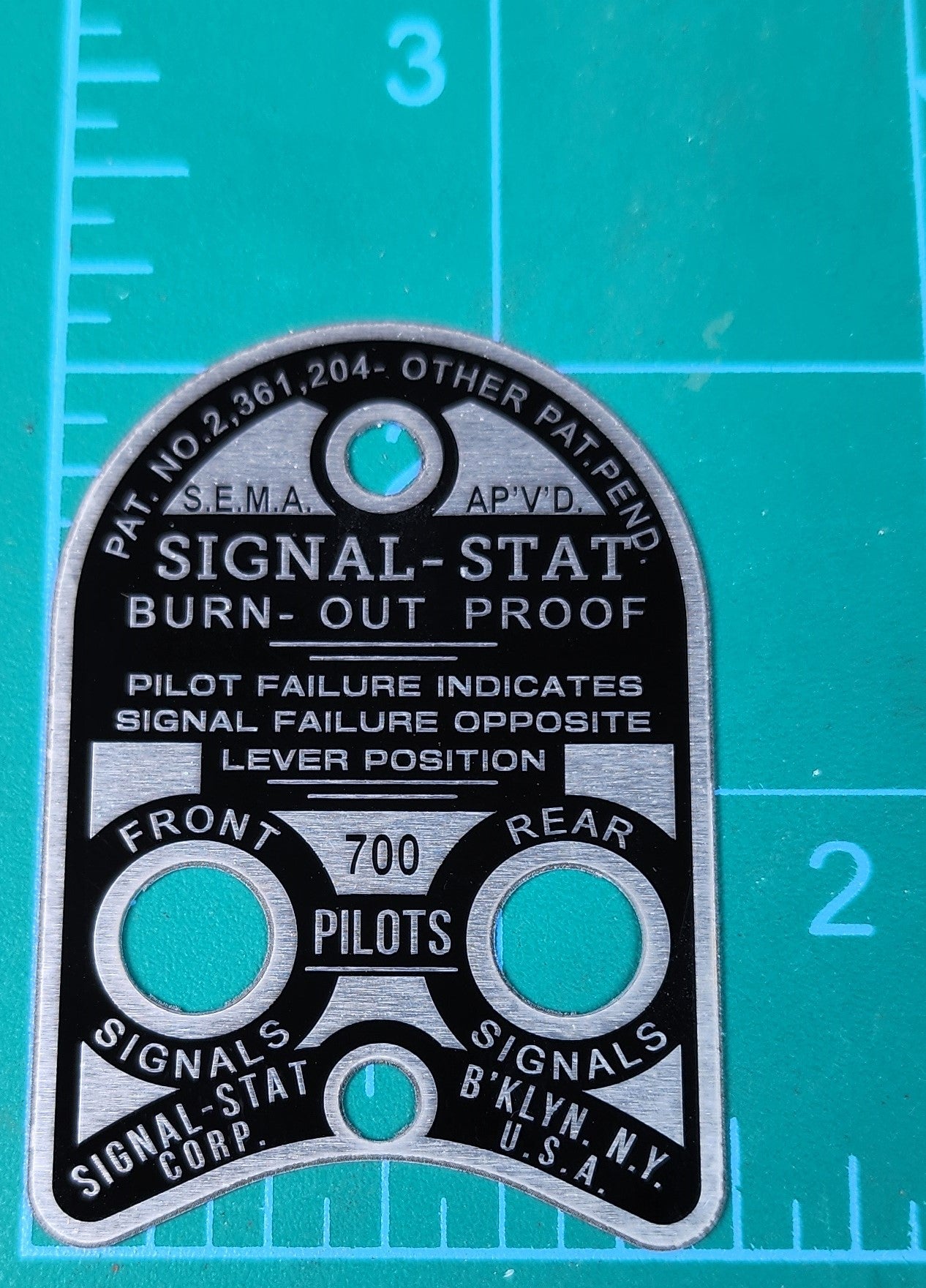 Signal Stat 700 Directional Plate